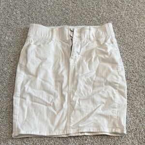 Apt. 9 Women's Cream Mini Skirt